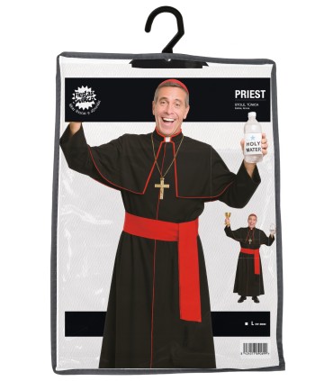 DISFRAZ DE CARDENAL ADULTO T-L